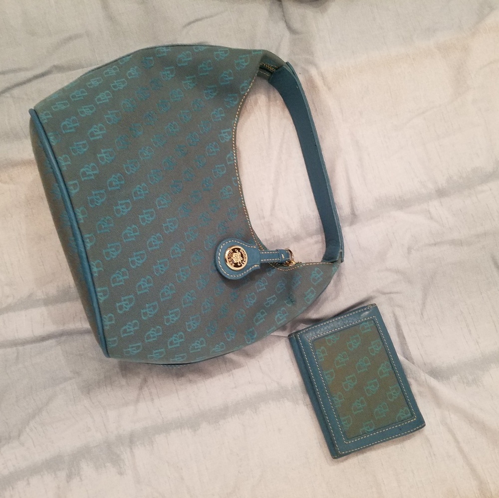 Vintage Blue Dooney & Bourke Set